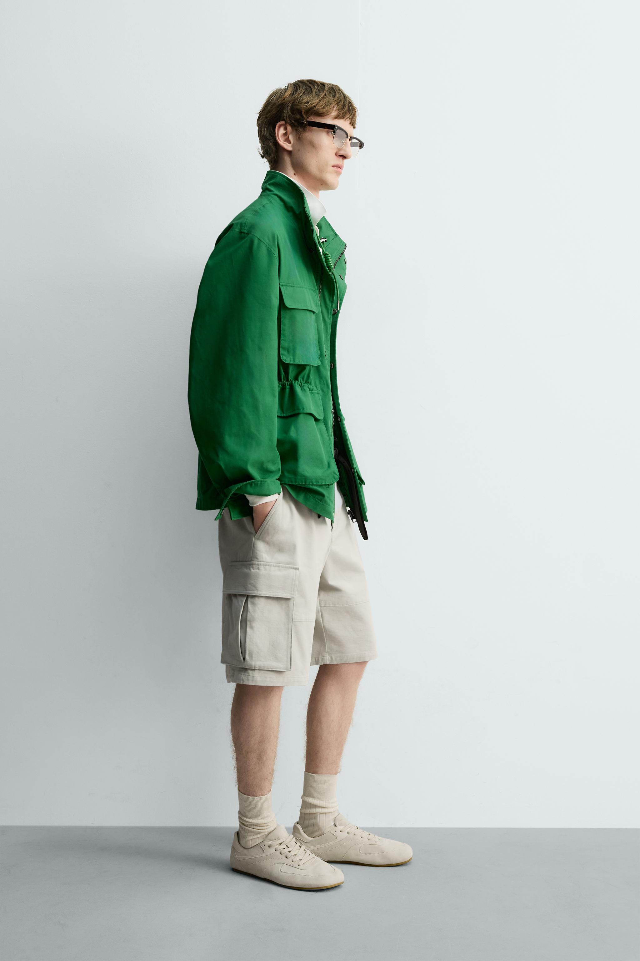 RELAXED FIT POCKET JACKET